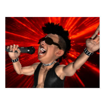 Crazy Screams and Laser Beams Poster