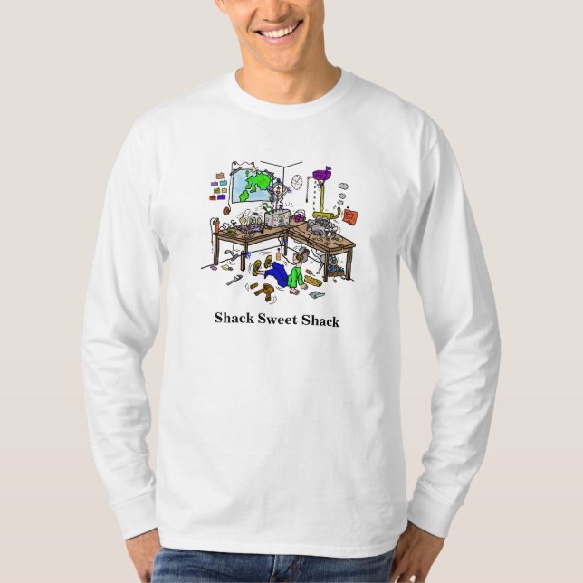 Crazy Shack Sweet Shack Ham Radio T-Shirt (Front)
