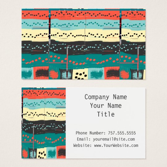 Crazy Sheet Music by Shirley Taylor Business Card