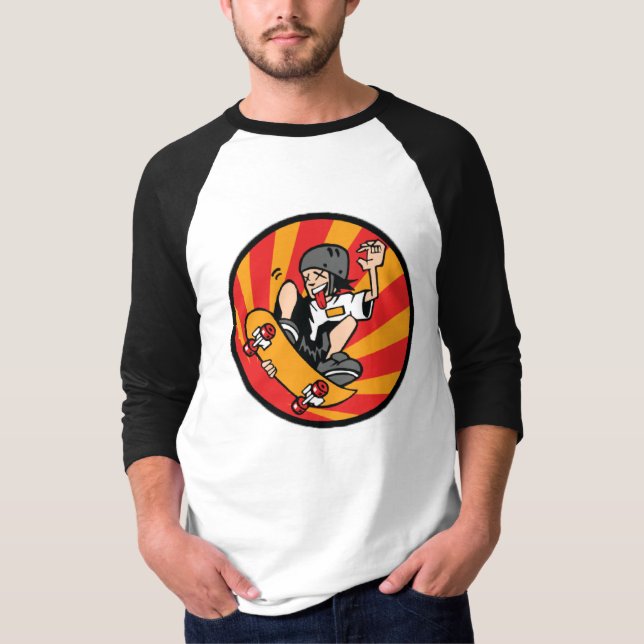 crazy skater T-Shirt (Front)