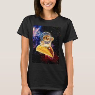 Crazy Space Taco Cat Funny V2 T-Shirt