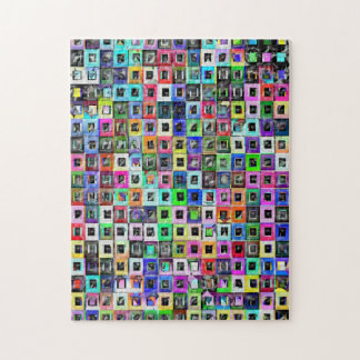 Crazy Squares iPad 3 Skin Jigsaw Puzzle