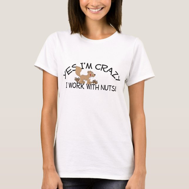 Crazy Squirrel T-Shirt (Front)