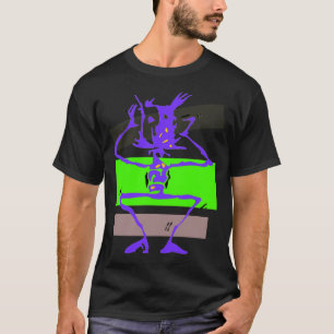 Crazy Stick Figure Monster T-Shirt