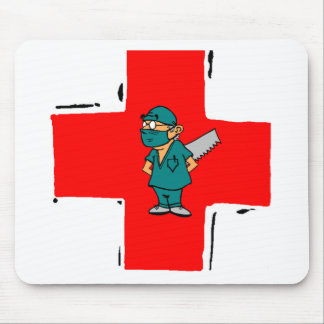 crazy surgeon mouse mat