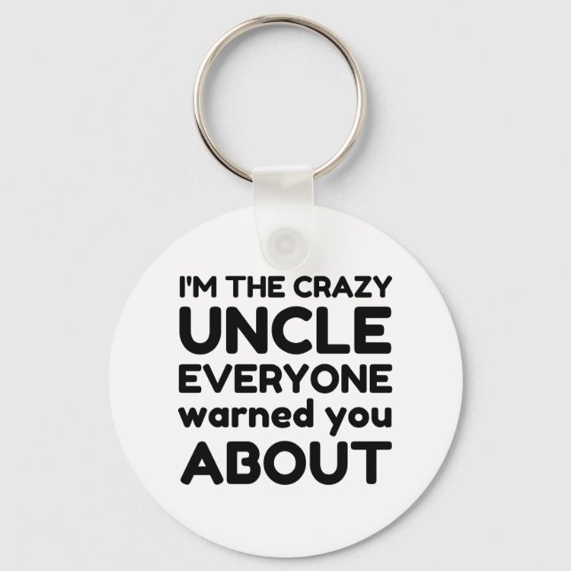CRAZY UNCLE KEY RING (Front)