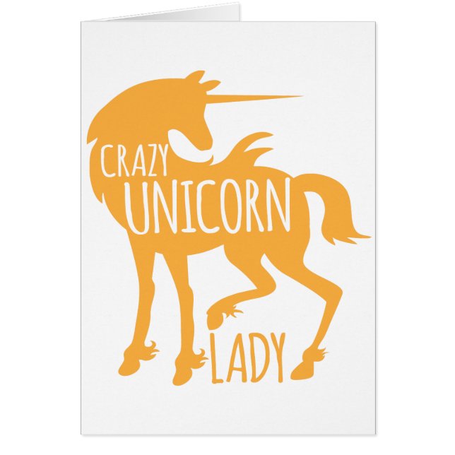 Crazy Unicorn Lady (Front)