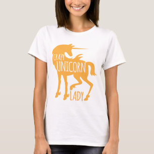 Crazy Unicorn Lady T-Shirt