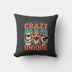 Crazy Unique Dog Lover Cushion