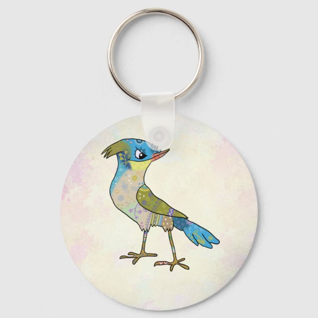 Crazy Vogel Key Ring (Front)