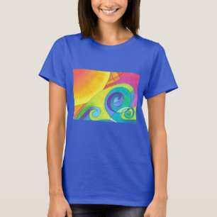 Crazy Wave Tee shirt