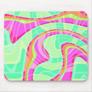 Crazy Waves Mouse Mat