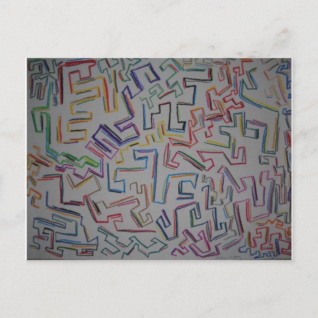 Crazy Way Postcard (Front)