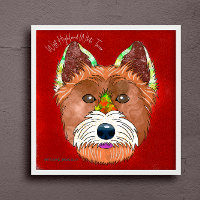 Crazy West Highland White Terrier