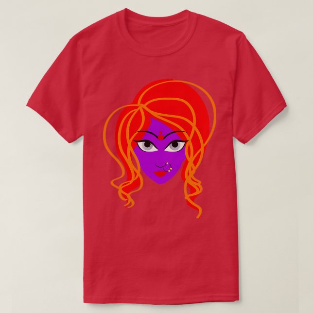 Crazy women T-Shirt (Design Front)