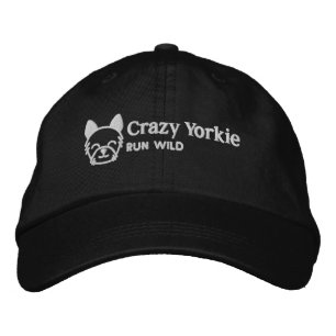 Crazy Yorkie Baseball Style Hat