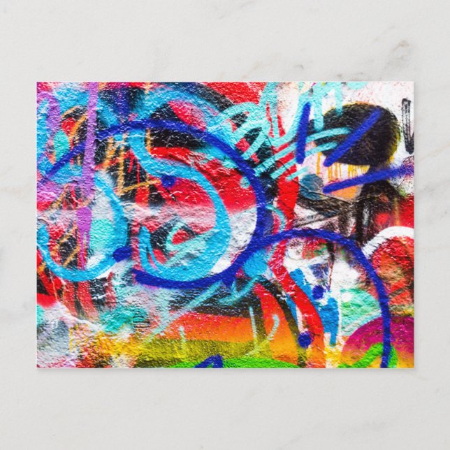 crazygraffiti2 postcard (Front)