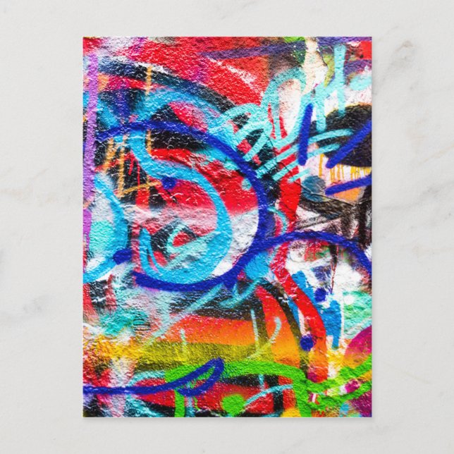crazygraffiti2 postcard (Front)