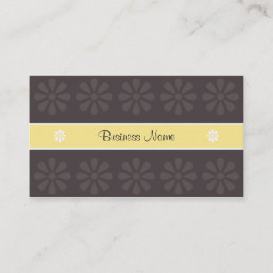 CRE8TIVE DESIGN 04 GREY YELLOW BUSINESS CARD