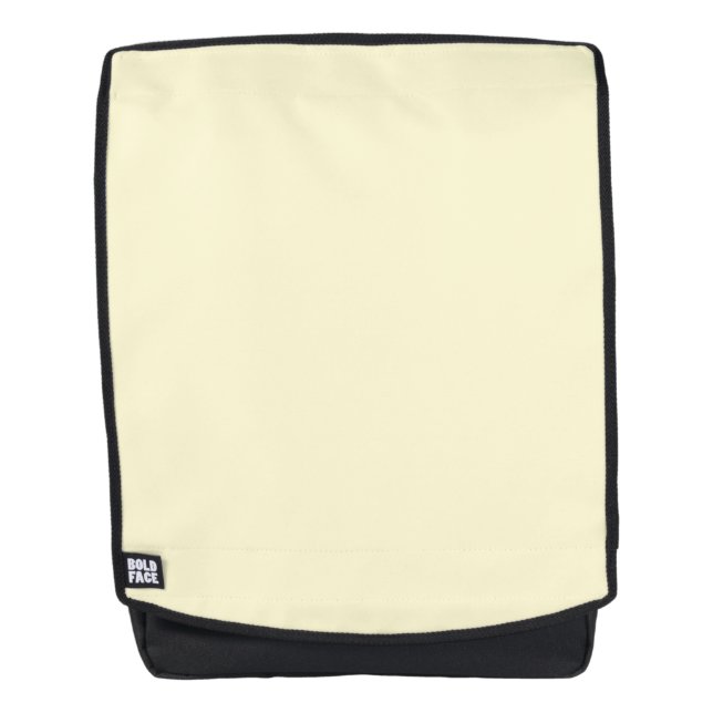 Cream Backpack (Front)