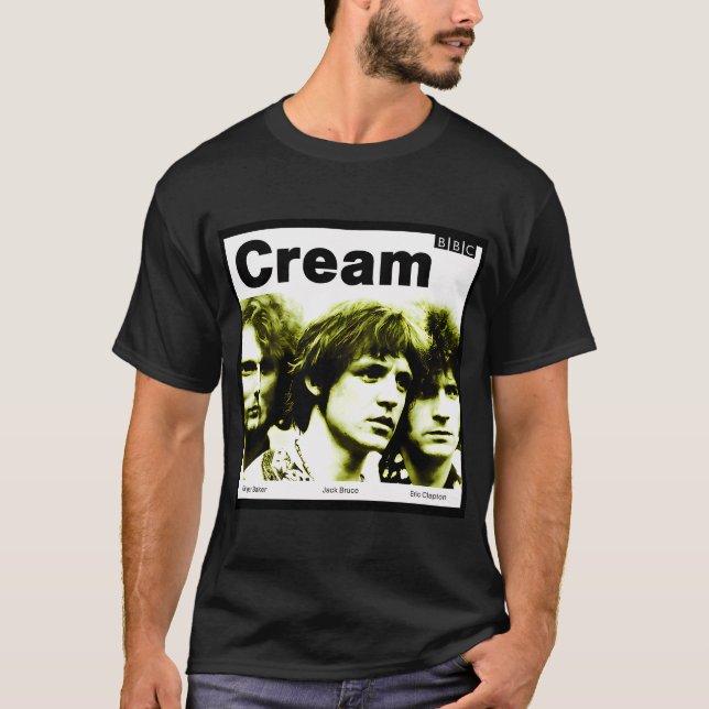 Cream Band Ginger Baker T-Shirt (Front)