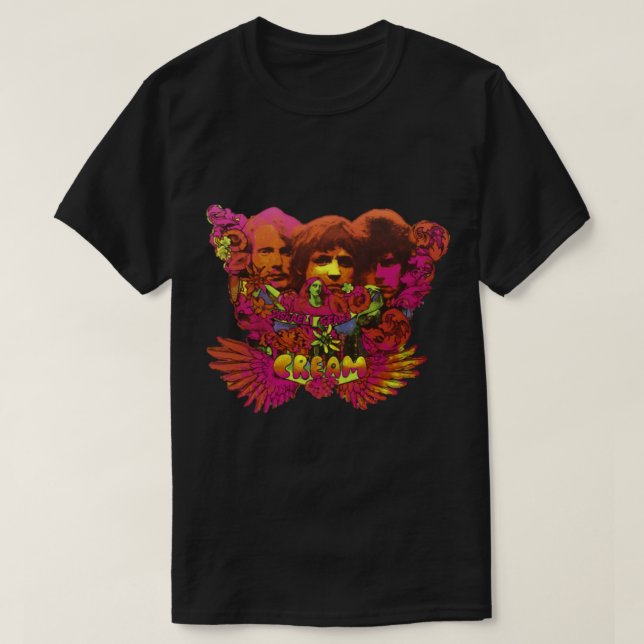 Cream band psychedelic album cover  Classic T-Shir T-Shirt (Design Front)