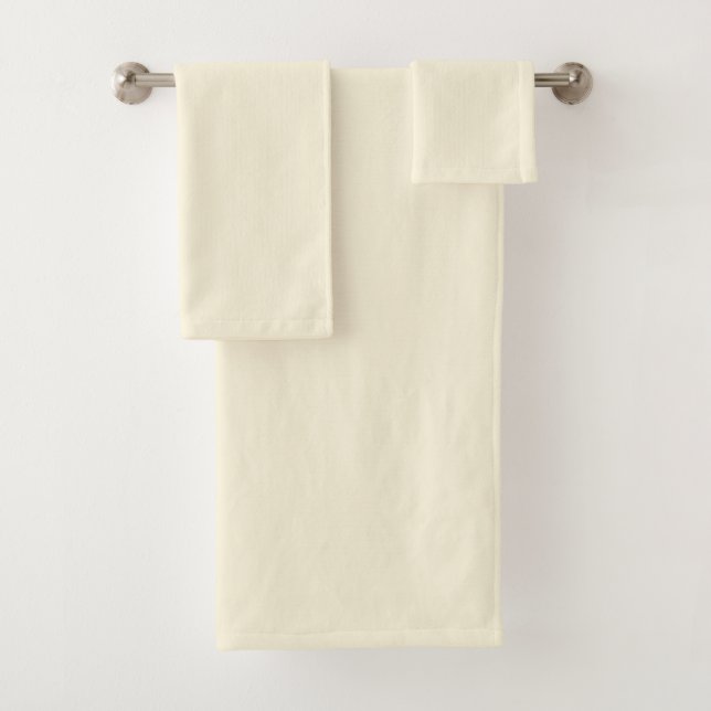 Cream Bath Towel Set (Insitu)