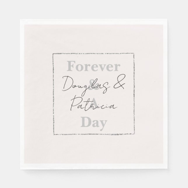 Cream Beige Stone Napkin (Front)