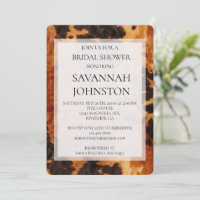 Cream Black Brown Cowgirl Cowhide Bridal shower