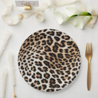 Cream Black Leopard Print