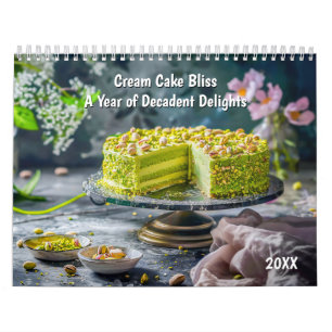 Cream Cake Bliss – A Year of Decadent Delights Calendar