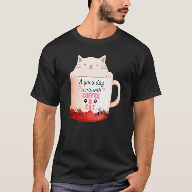 Cream Cat Coffee Mug Cat  Of Neko Coffee Mug T-Shirt (Front)