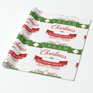 CREAM Christmas Rules Everything Around Me! Wrapping Paper