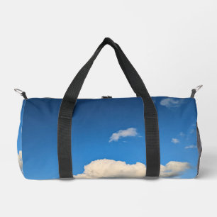 Cream clouds duffle bag