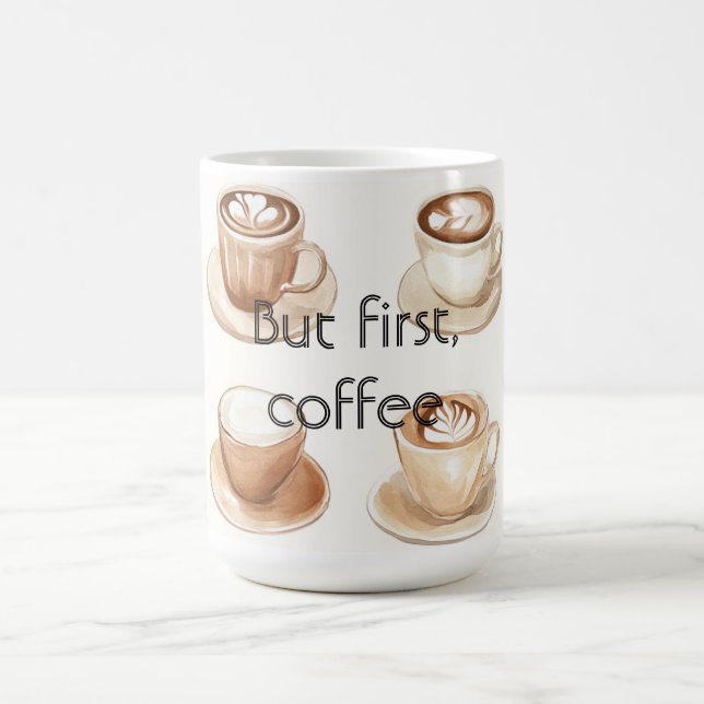 Cream Coffee Cups (Center)