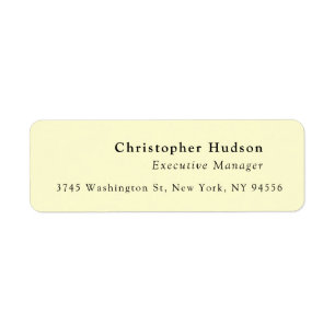 Cream Color Minimalist Modern Simple Plain