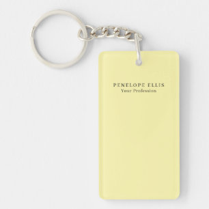 Cream Color Unique Original Classical Professional Key Ring