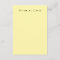 Cream Colour Minimalist Plain Elegant