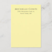 Cream Colour Minimalist Plain Elegant Modern