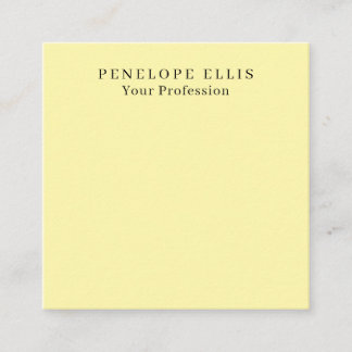 Cream Colour Unique Original Classical Professiona Enclosure Card