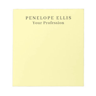 Cream Colour Unique Original Classical Professiona Notepad