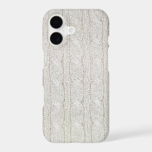 Cream Coloured Cable Knit Pattern