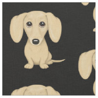 Cream Dachshund | Cute Cartoon Wiener Dog