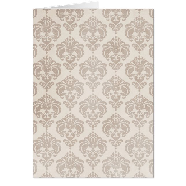 Cream Damask (Front)