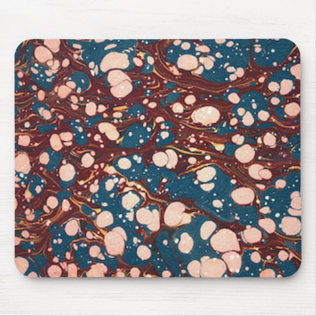 Cream Dots Mouse Mat (Front)