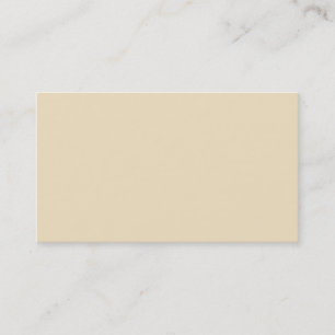 Cream Ecru Business Card