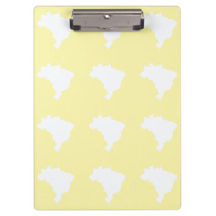 Cream Festive Brazil at Emporio Moffa Clipboard