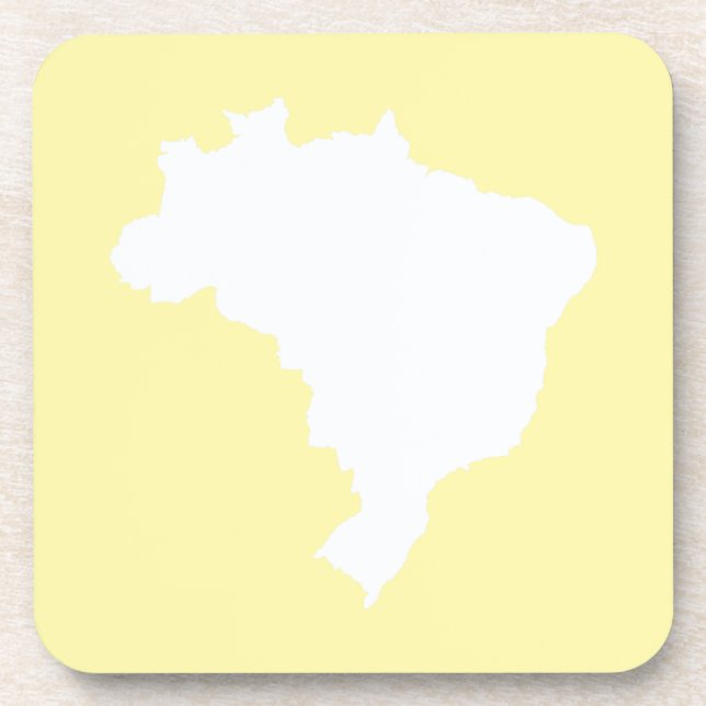 Cream Festive Brazil at Emporio Moffa Coaster (Front)