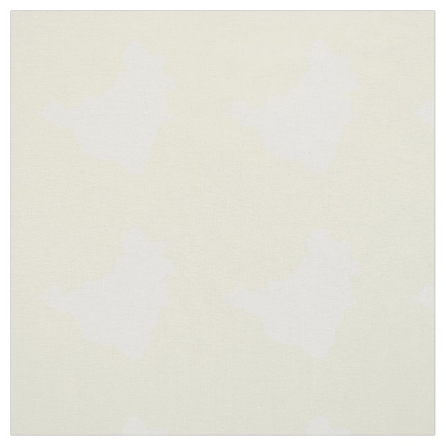 Cream Festive Brazil Fabric (Swatch)