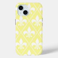Cream Fleur de Lis